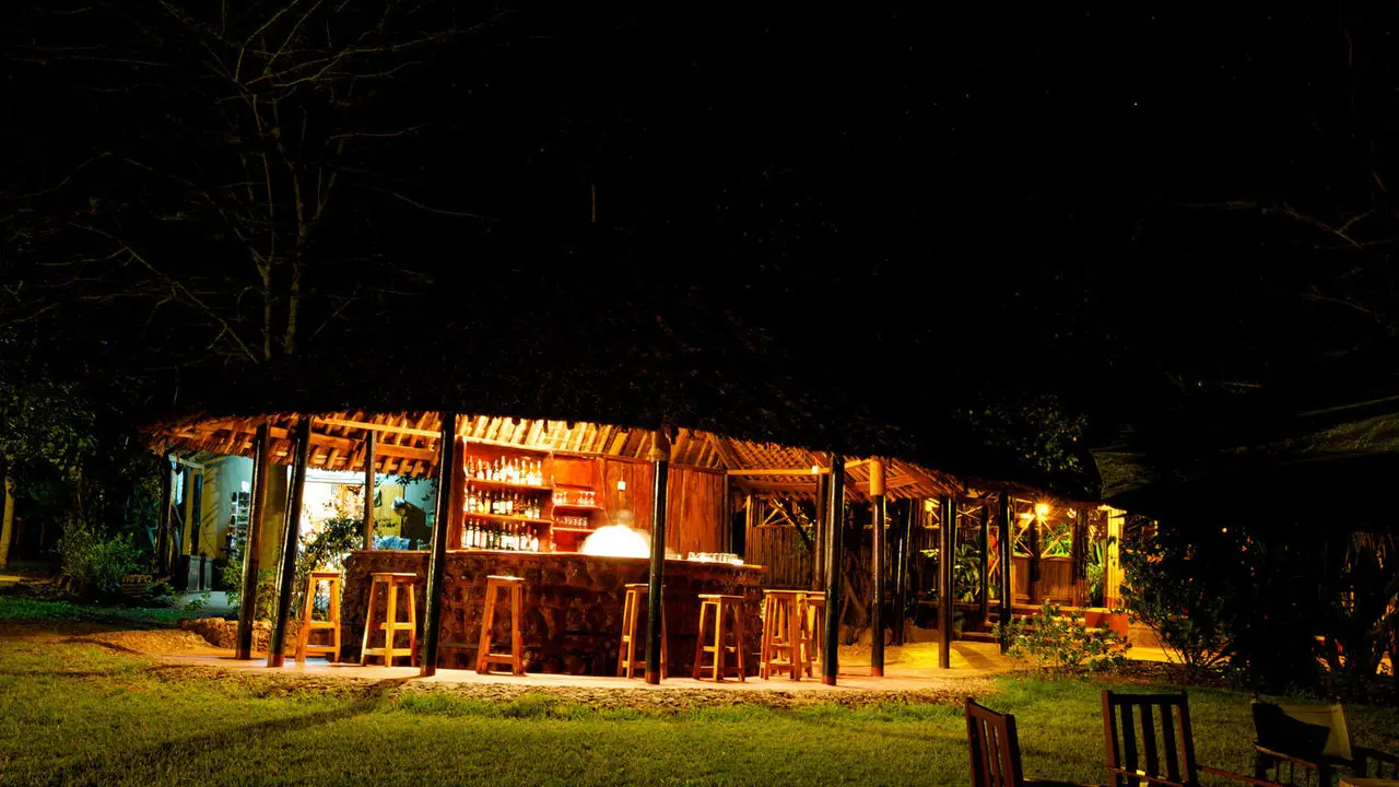 Late night camp at voyager ziwani